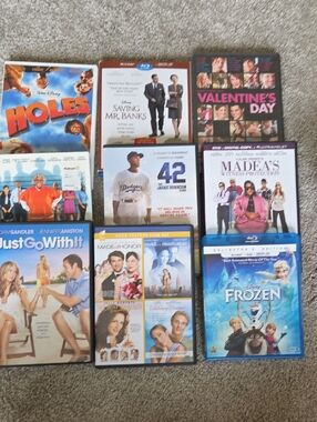Mixed Movie DVD & Blu-ray Lot